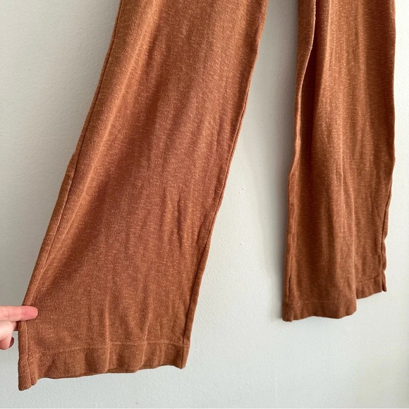 Free People Beach High Waisted Knit Pants S - Picture 4 of 7
